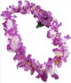 Hawaii Blumenkette Orchideen (lavendelfarben)