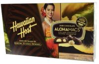 Hawaiian Host Aloha Macs in dunkler Schokolade (Pralinenbox)